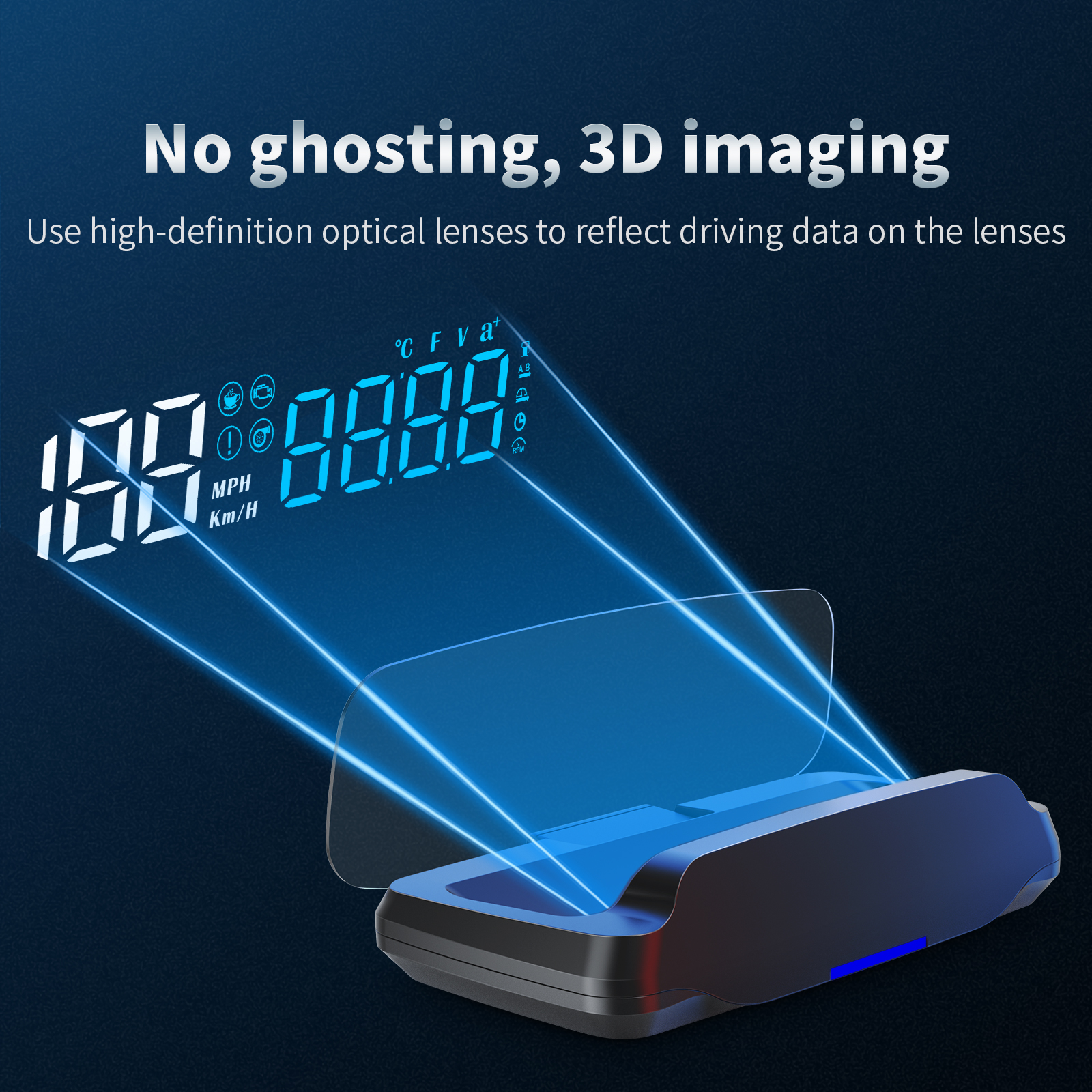 Mirror HUD C7B Obd2 Speedomete - Intervalometer Timer review and price