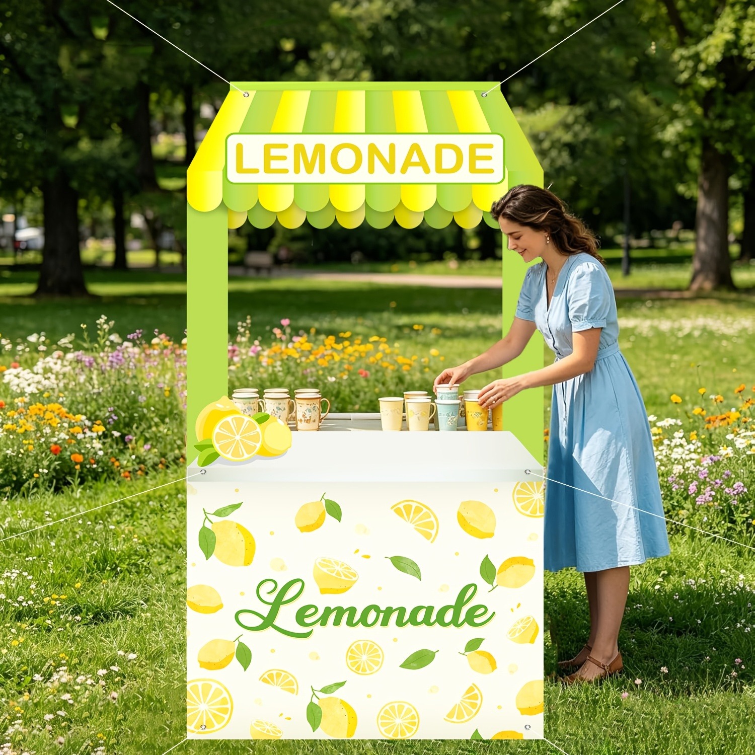 Summer Lemonade Stand Backdrop - Photography Website review and price