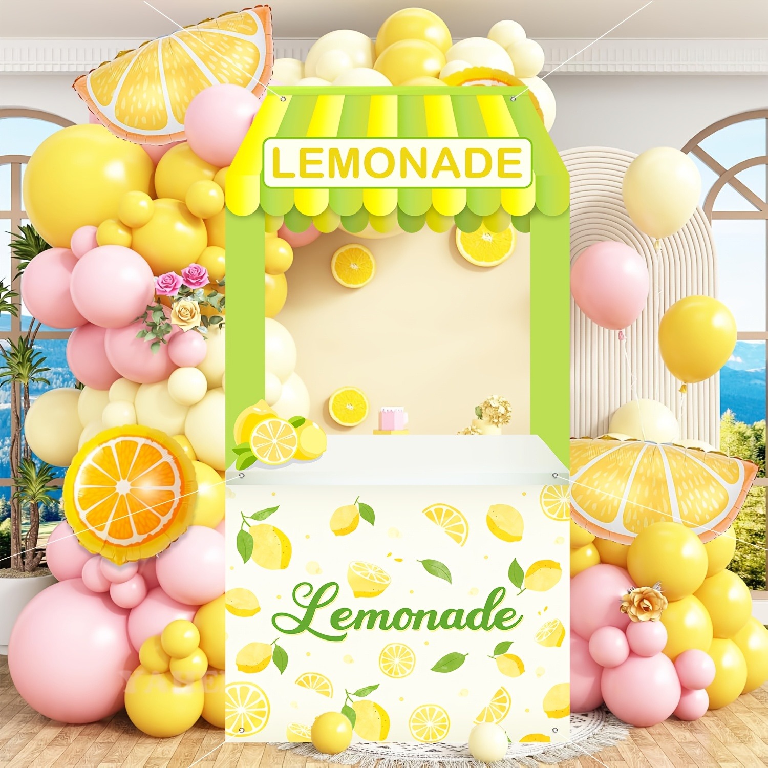 Summer Lemonade Stand Backdrop - Photography Website review and price