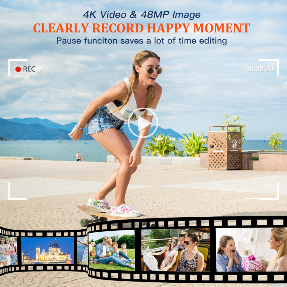4K Digital Camera Auto Focus 4 - Photography Youtube review and price