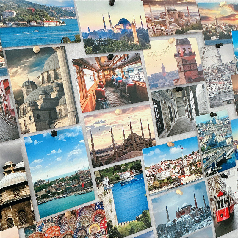 30Pcs 10x14cm Travel Landscape - Photography Video review and price