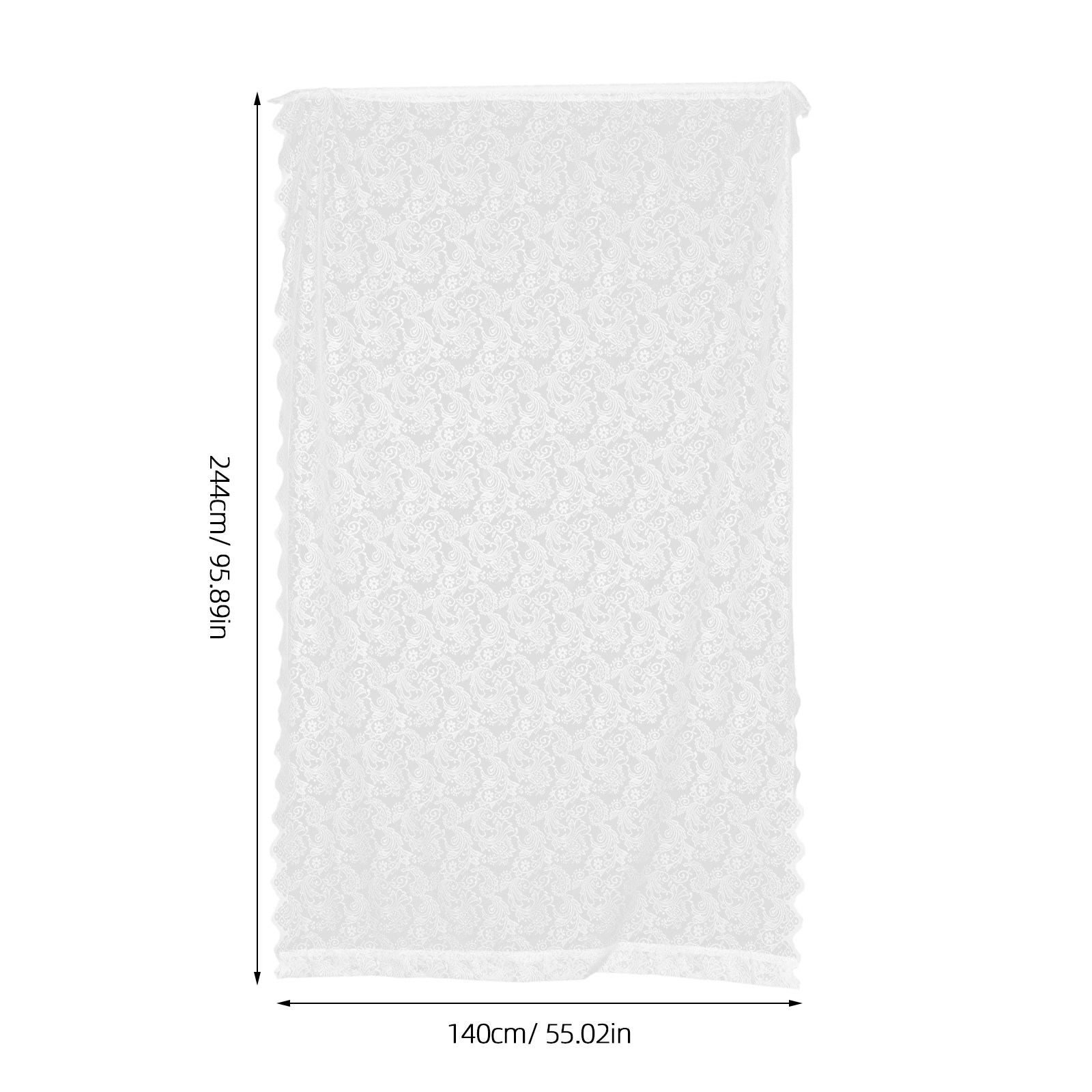 Vintage Lace Curtain Sheer Emb - Photography Lighting review and price