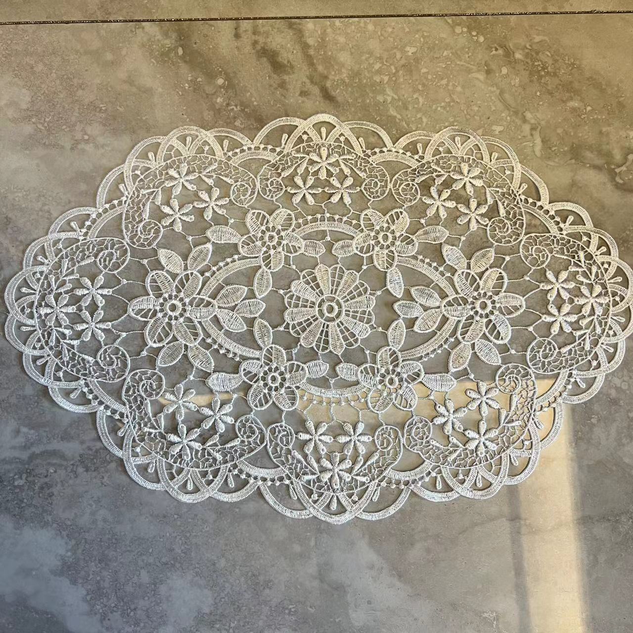 French Style Retro Oval Lace P - Photography Coffee review and price
