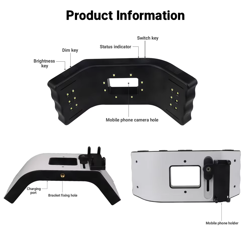 JUMTOP Dental Photography Ligh - Photography Video review and price