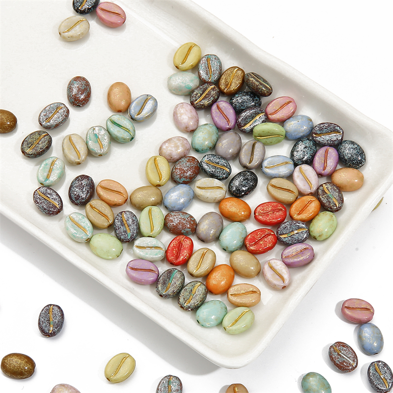 20/50pcs 10x8mm Hand Paint Acr - Photography Coffee review and price