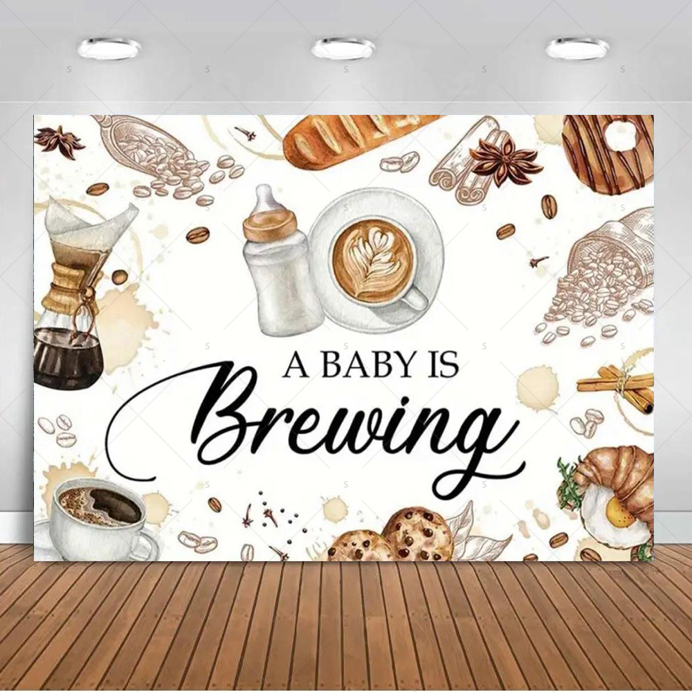 Coffee Theme Backdrop Supplies - Photography Coffee review and price