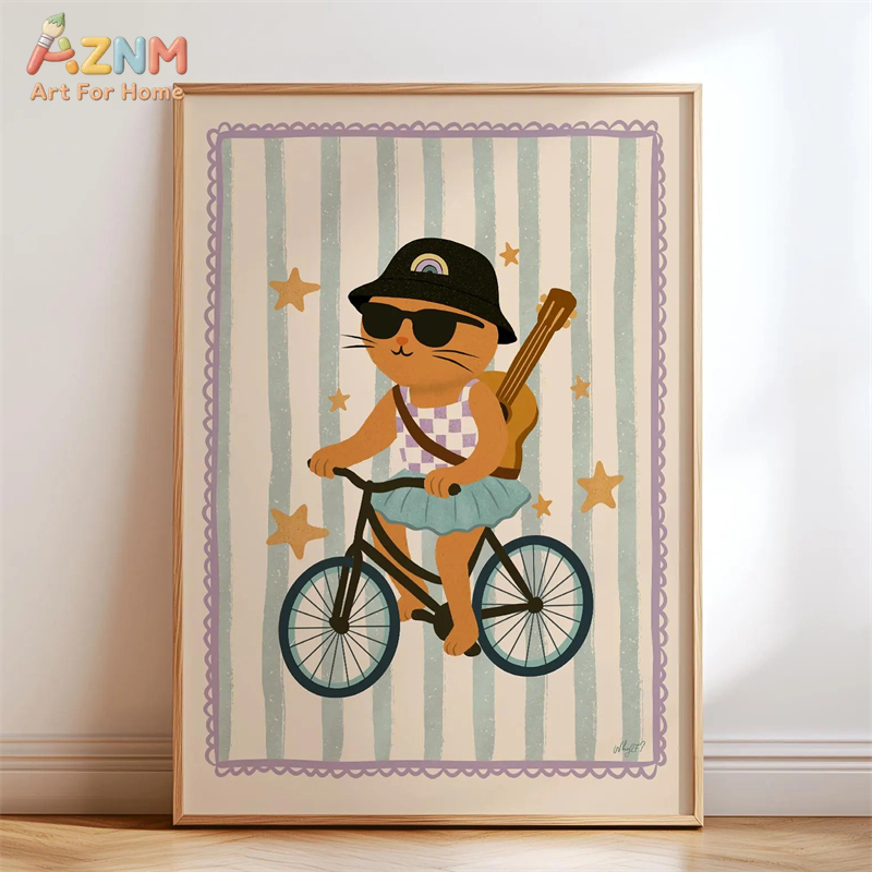 AZNM Retro Groovy Cute Animal  - Photography Nature review and price