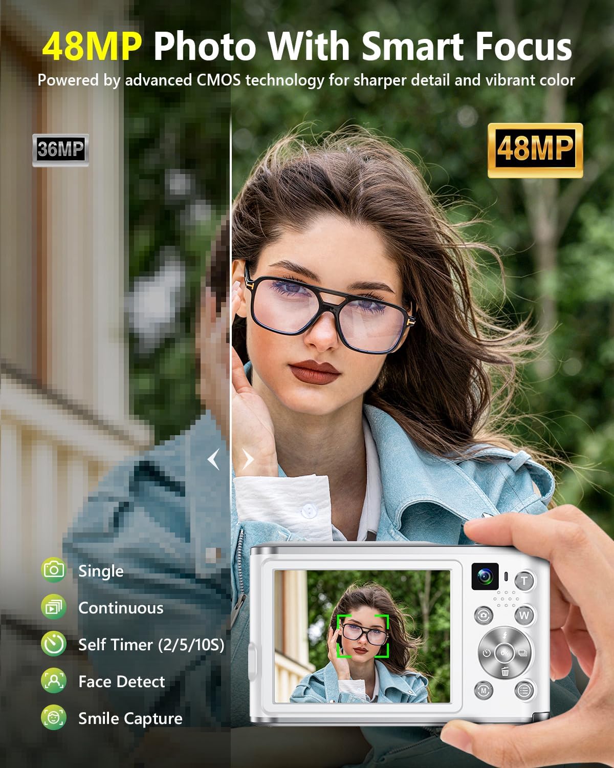 4K Digital Camera for Vlogging - Photography Youtube review and price